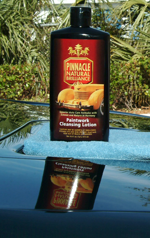 Pinnacle Paintwork Cleansing Lotion is a fine polish used to clean and perfect the paint before wax application.
