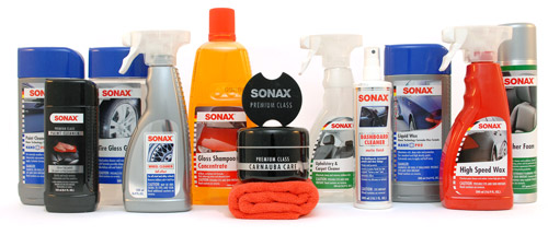 SONAX detailing products