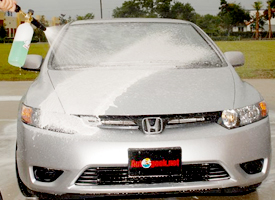 The Foam Cannon HP works with any pressure washer.